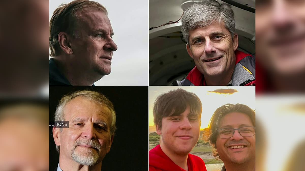 Les 5 passagers du submersible Titan morts lors d'une expédition en juin 2023. Les 5 passagers du submersible Titan morts lors d'une expédition en juin 2023.