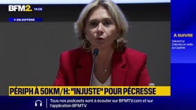 Périphérique à 50km/h: "Socialement injuste et écologiquement inefficace" estime Valérie Pécresse