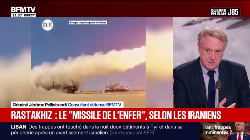 Rastakhiz: ce que l'on sait du nouveau "missile de l'enfer" dévoilé par l'Iran
