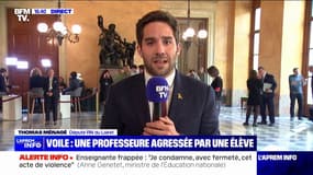 Enseignante agressée à Tourcoing: "Il faut soutenir nos professeurs, faire respecter la loi", réagit Thomas Ménagé (RN)