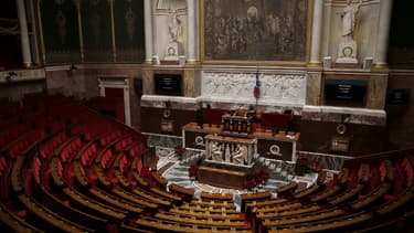 L'hémicycle de l'Assemblée nationale (ILLUSTRATION)