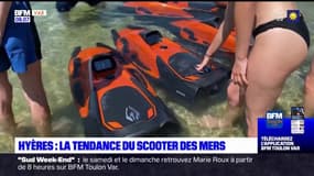 Hyères: la tendance du scooter des mers