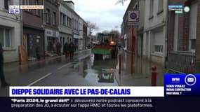 Seine-Maritime: Dieppe solidaire avec les sinistrés du Pas-de-Calais