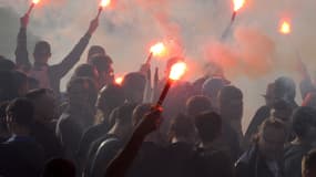 Les ultras de Montpellier