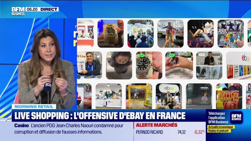 Morning Retail : Live shopping, l'offensive d'eBay en France, par Eva Jacquot - 30/01