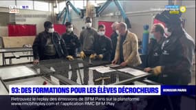 Seine-Saint-Denis: l'Iron Academy, une école de métallerie et de serrurerie pour les élèves décrocheurs