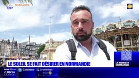 "C'est le charme de la Normandie": les touristes attendent le soleil
