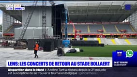 Lens: les concerts de retour au stade Bollaert