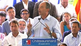 Le président de l'UMP Jean-François Copé, dimanche à Châteaurenard