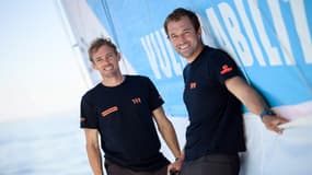 Thomas Ruyant et Sam Goodchild