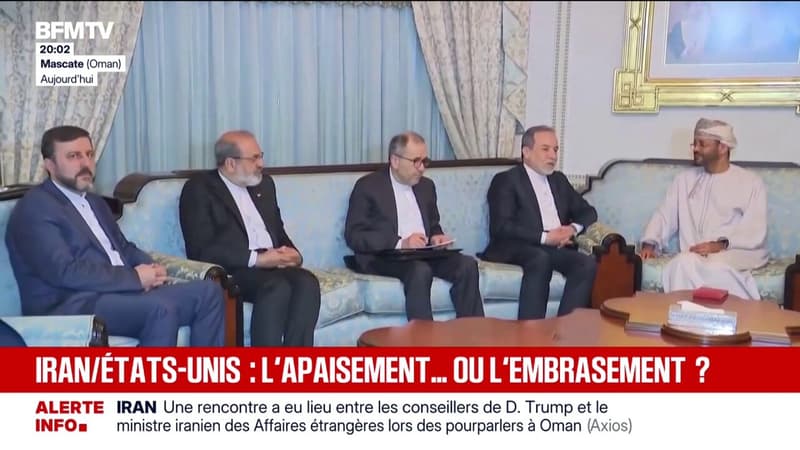 Ce qu'il faut retenir de cette première journée de négociations entre l'Iran et les États-Unis