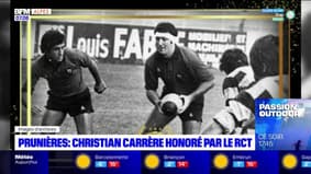 Prunières: Christian Carrère honoré par le RCT