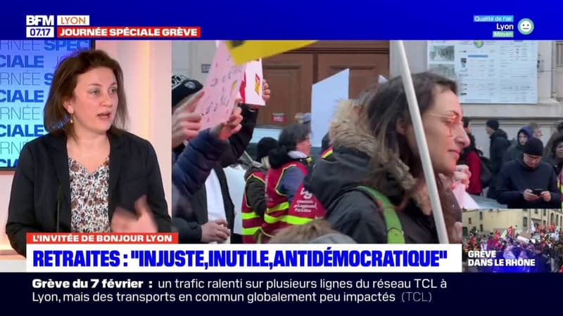 Réforme des retraites: un combat social d'ampleur à Lyon