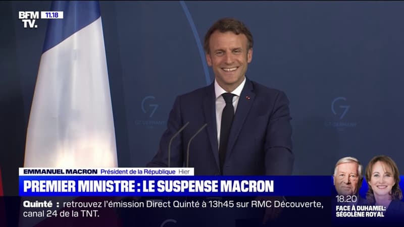 Emmanuel Macron dit savoir son prochain Premier ministre et les internautes ne manquent pas d'imagination