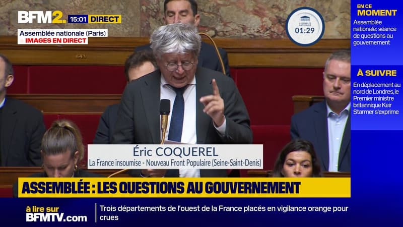 "De cette nomination, rien ne va": Éric Coquerel s'oppose à la nomination d'Amélie de Montchalin à la Cour des comptes