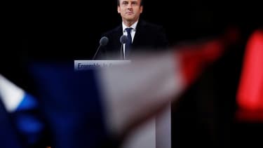 Emmanuel Macron au soir de son élection le 7 mai 2017 (image d'illustration)
