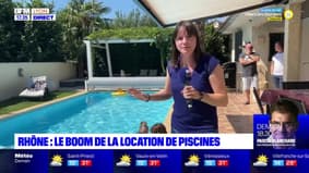 Rhône : le boom de la location de piscines