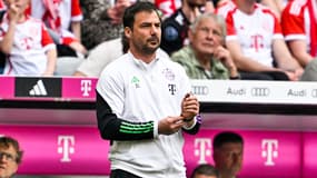 Zsolt Löw avec le Bayern Munich en avril 2024