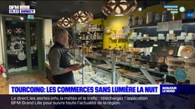 Tourcoing: les commerces sans lumière la nuit