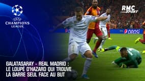 Galatasaray - Real Madrid : Le loupé d'Hazard qui trouve la barre seul face au but