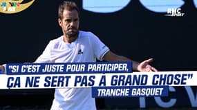 Jeux Olympiques : "Si c'est juste pour participer, ça ne sert pas à grand chose" tranche Gasquet