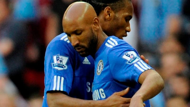Didier Drogba et Nicolas Anelka
