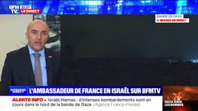 Opérations terrestres étendues à Gaza: "Les Israéliens nous ont informés du déclenchement de cette deuxième phase", indique Frédéric Journès (ambassadeur de France en Israël)