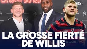 Nuit du rugby : "Pas facile quand j'ai dû quitter les Wasps", Willis savoure son titre de joueur de l'année