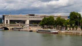 Vue du ministère de l'Economie et des Finances à Paris Bercy.