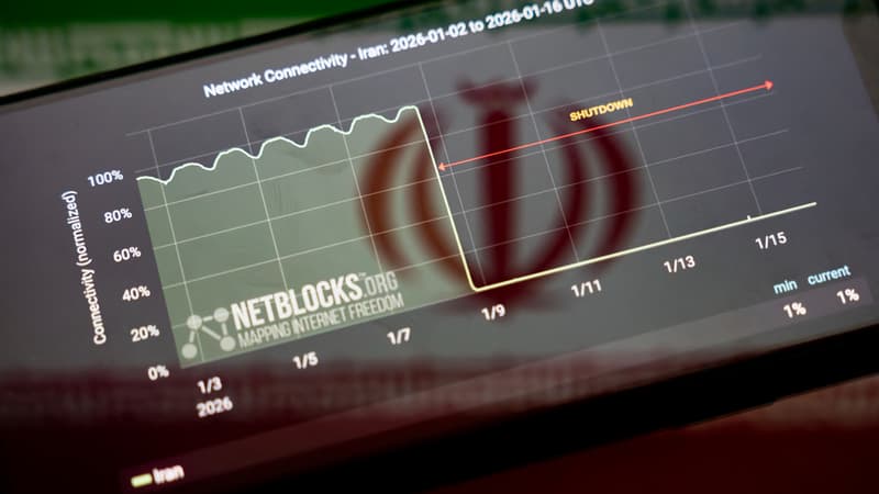 Une "très légère" reprise de l'activité internet observée en Iran après plus d'une semaine de coupure générale
