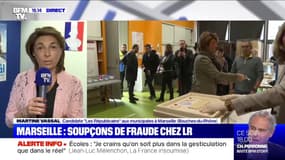 Municipales à Marseille:  la candidate Martine Vassal (LR) assure "ne pas être une fraudeuse" 