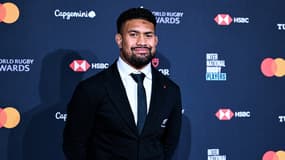 Ardie Savea à l'occasion des World Rugby Awards, le 29 octobre 2023