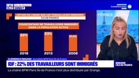 Île-de-France: 20% des actifs sont des travailleurs immigrés
