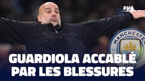 Manchester City : "Nous sommes en grande difficulté", Guardiola affligé par toutes les blessures