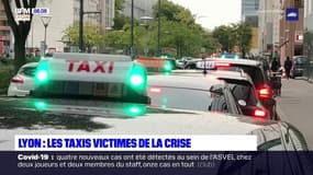Lyon: les taxis victimes de la crise sanitaire