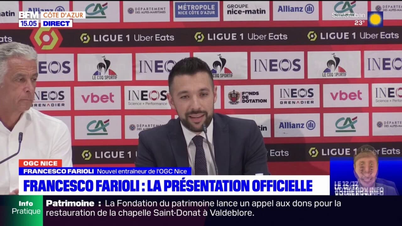 Italiener Francesco Farioli Neuer Trainer Bei Ogc Nizza – MVQL