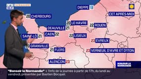  Météo Normandie: plein soleil ce lundi, jusqu'à 22°C attendus à Rouen et 21°C à Deauville