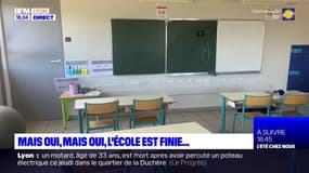 C'est le début des grandes vacances pour les écoliers de Rontalon !