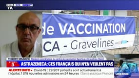 Thierry Mraovic sur le vaccin AstraZeneca: "Les gens ne retiennent que les risques exposés et oublient le bénéfice qu'ils peuvent en retirer, qui reste très largement favorable"