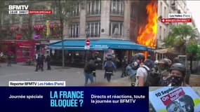"Bloquons tout": un feu est en cours dans un restaurant du quartier des Halles à Paris