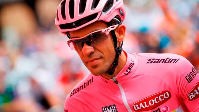 Alberto Contador lors du dernier Giro.