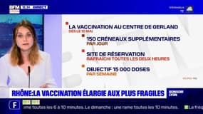 Rhône : la vaccination élargie aux plus fragiles