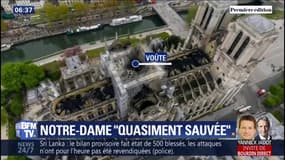 Notre-Dame "quasiment sauvée", il ne reste plus que deux points de fragilité