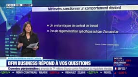 BFM Business avec vous : Métavers sanctionner un comportement déviant - 16/03