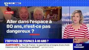 Est-il dangereux d'aller dans l'espace à 80 ans ? BFMTV répond à vos questions