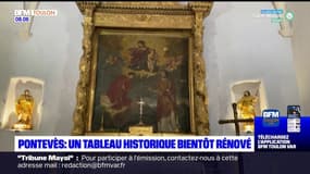Var: un tableau historique de Pontevès bientôt rénové