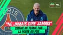 Mercato : "Il ne faut jamais dire jamais", Zidane ne ferme pas la porte au PSG