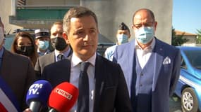 Gérald Darmanin, le ministre de l'Intérieur, était en déplacement à Marseille ce jeudi.