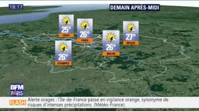 Météo Paris-Ile de France du 9 juin: la région en vigilance orange