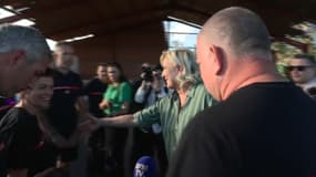 Marine Le Pen est en déplacement à Mayotte depuis dimanche